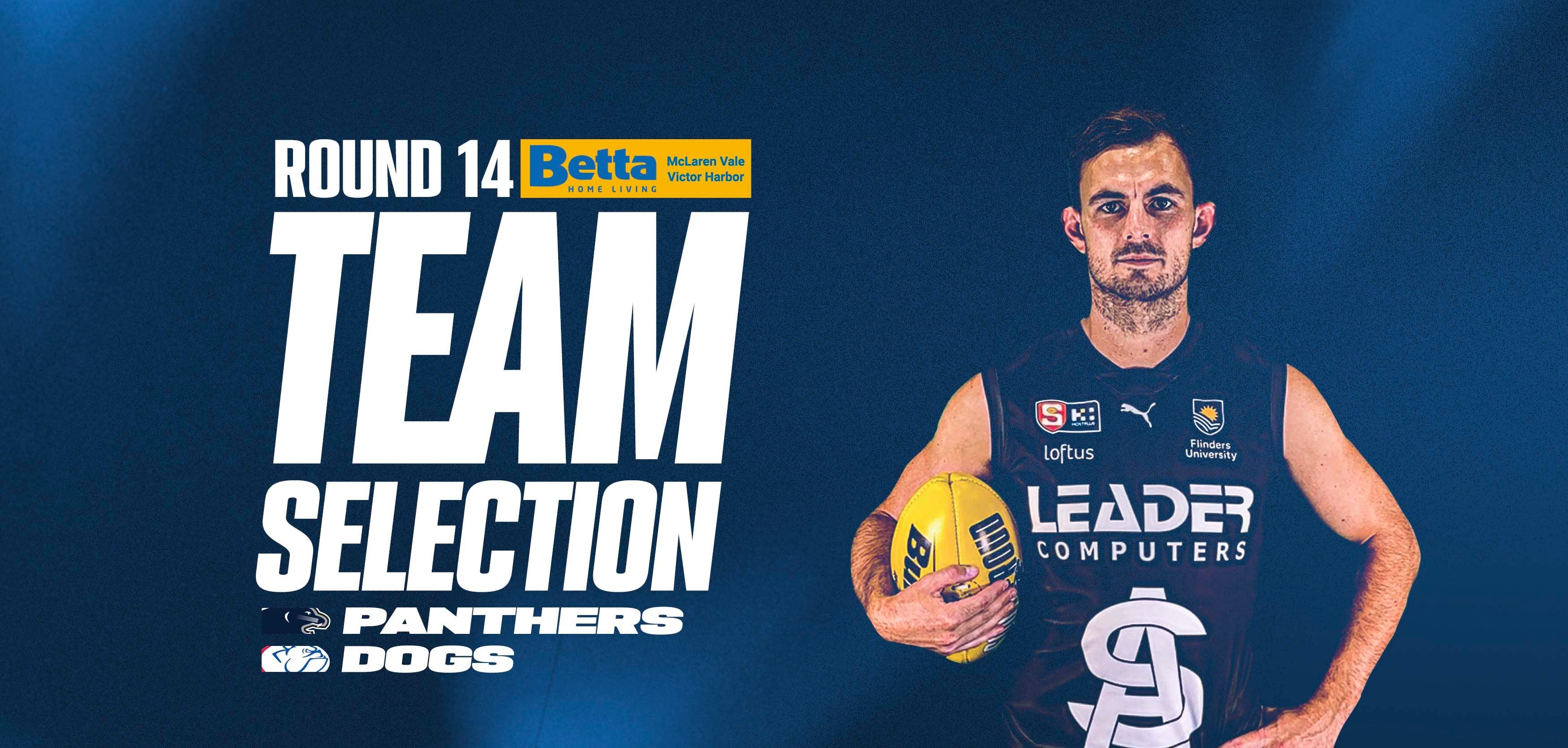 BETTA Team Selection: SANFL Rd 14 @ Central District BETTA Team Selection: SANFL Rd 14 @ Central District